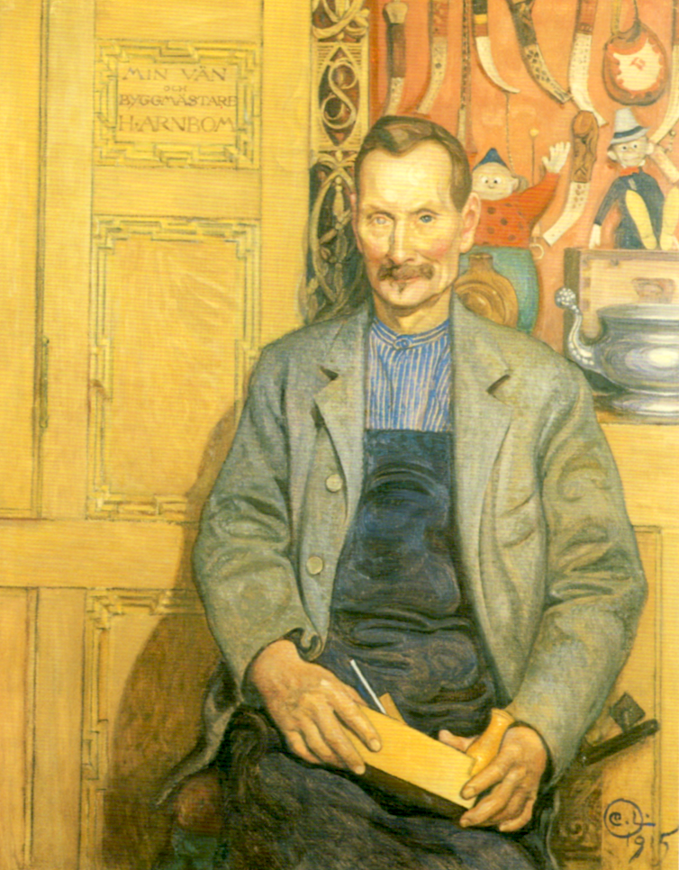 Carpenter Hans Arnbom, 1915