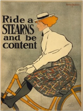 1896 Stearns Bicycle ad